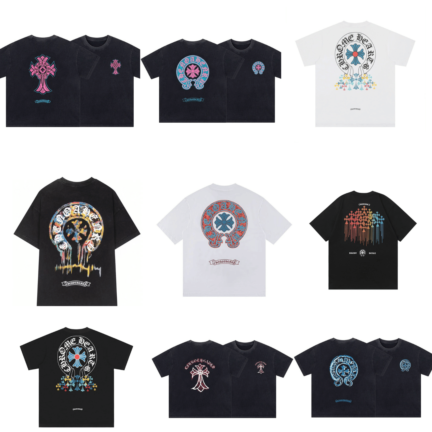Chrome Hearts New T-shirts 0003
