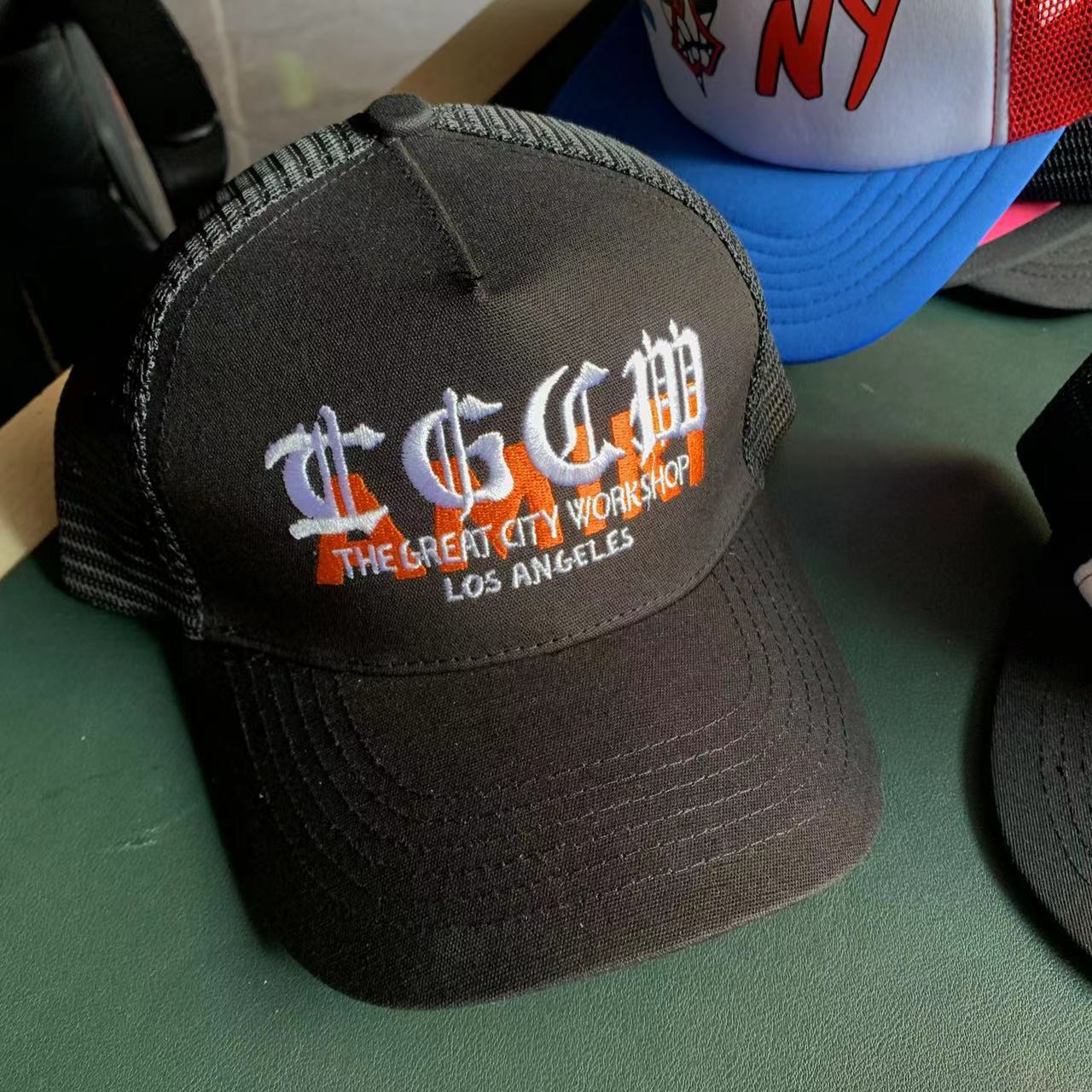 Chrome Hearts black and White Baseball Cap Hat New Authentic