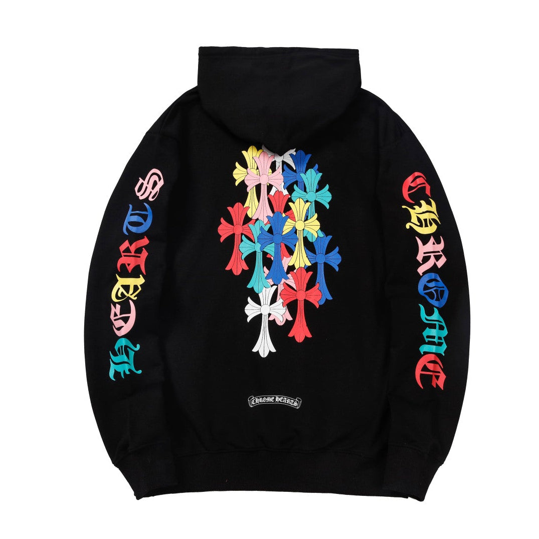 Chrome Hearts Black Cotton Hoodies