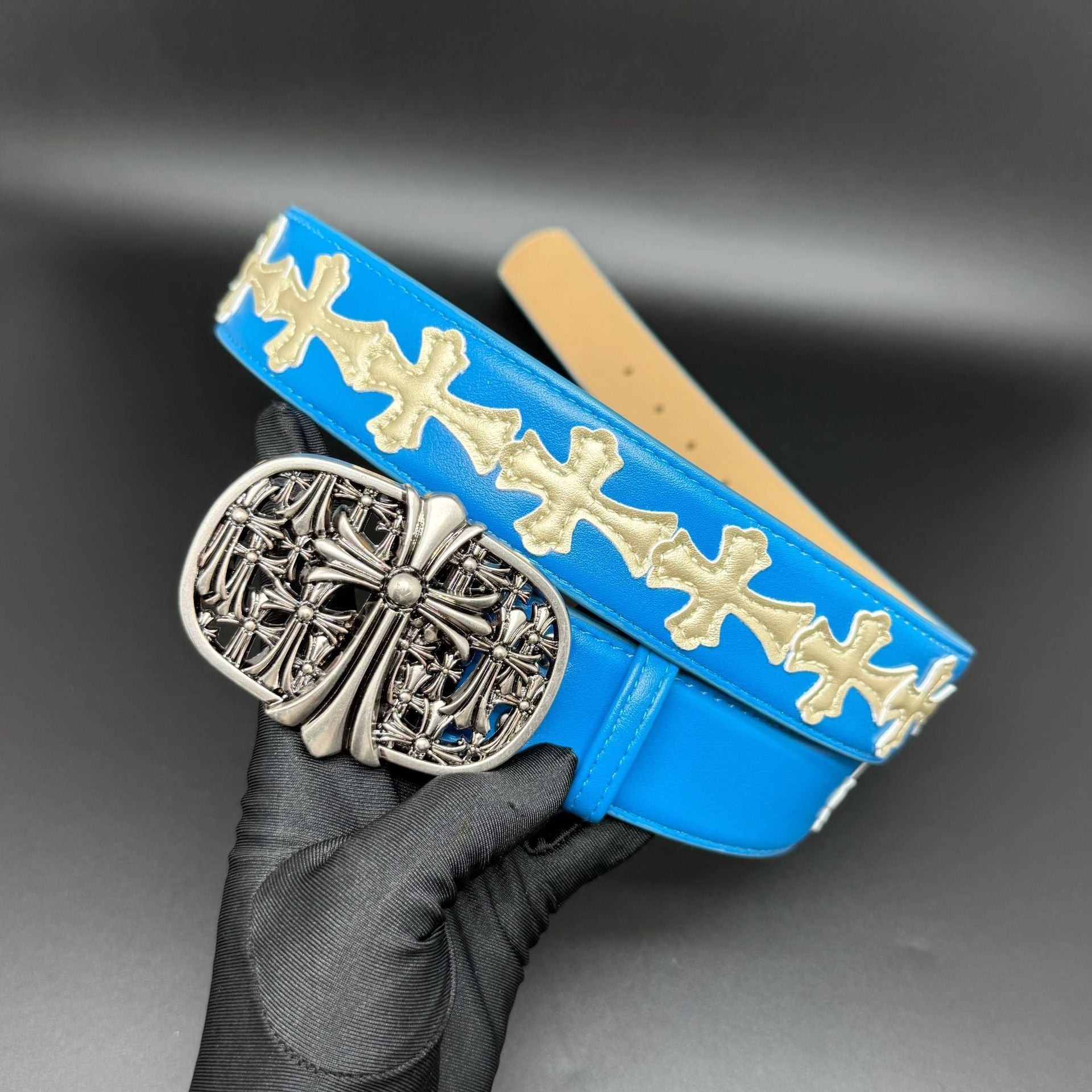 Chrome Hearts Cross Crow Classic Belt