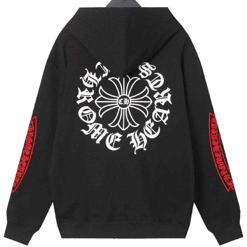Chrome Hearts Black Cotton Hoodies