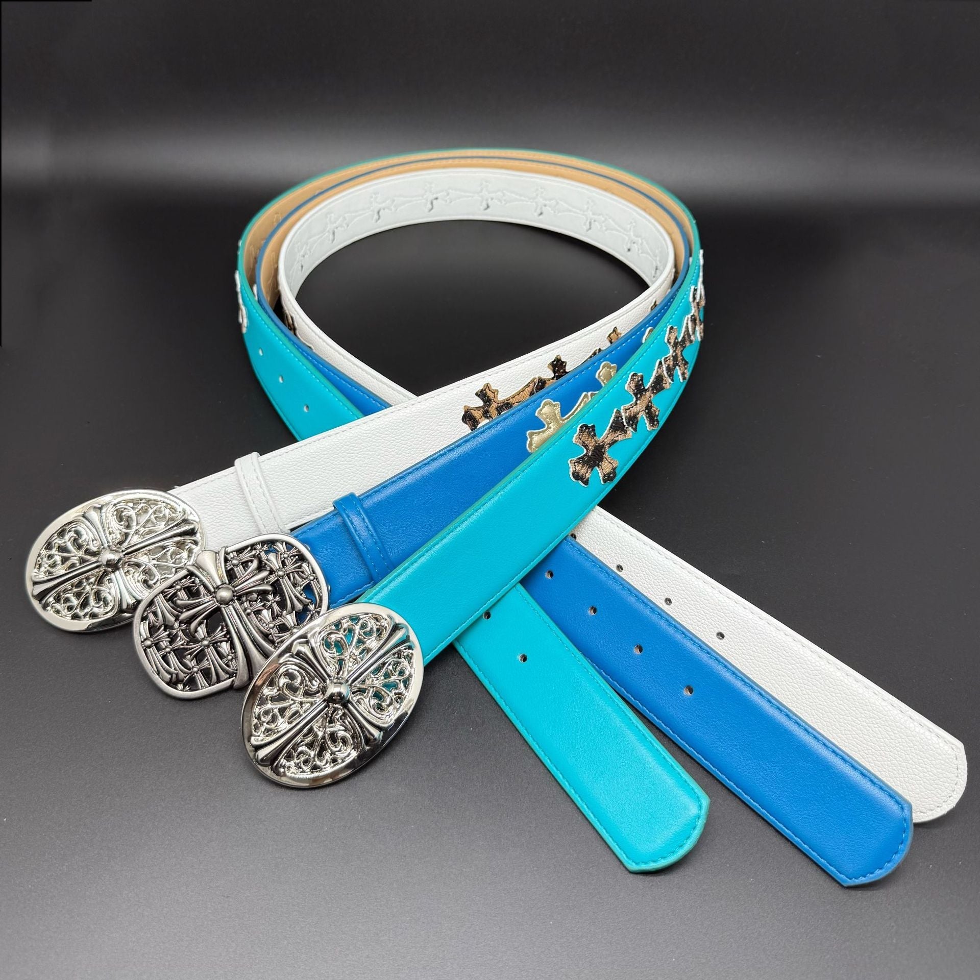 Chrome Hearts Cross Crow Classic Belt