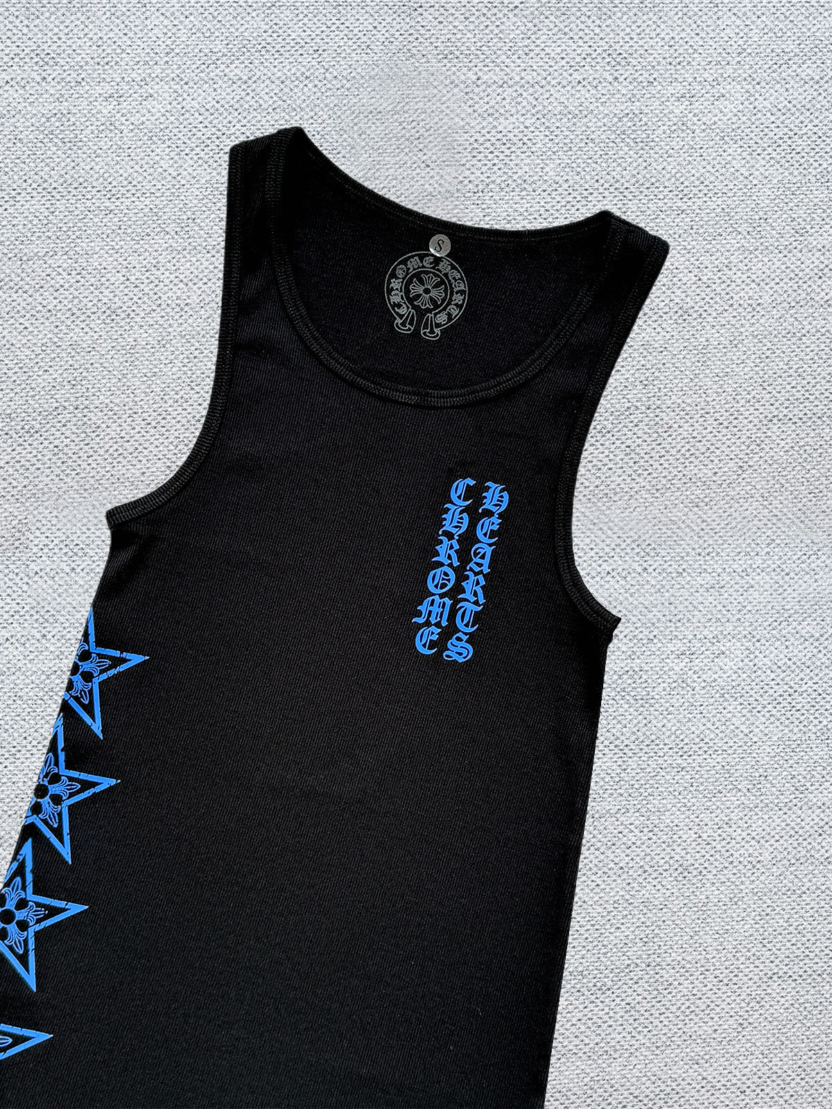 Chrome Hearts Black Tank Top T-shirt