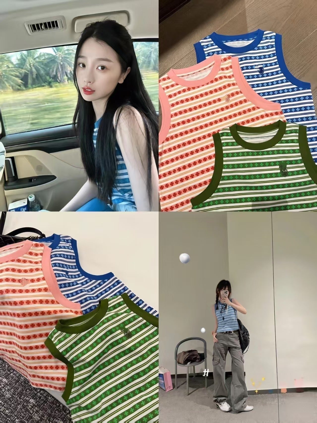 Chrome Hearts short Vest T-shirt for women 2026