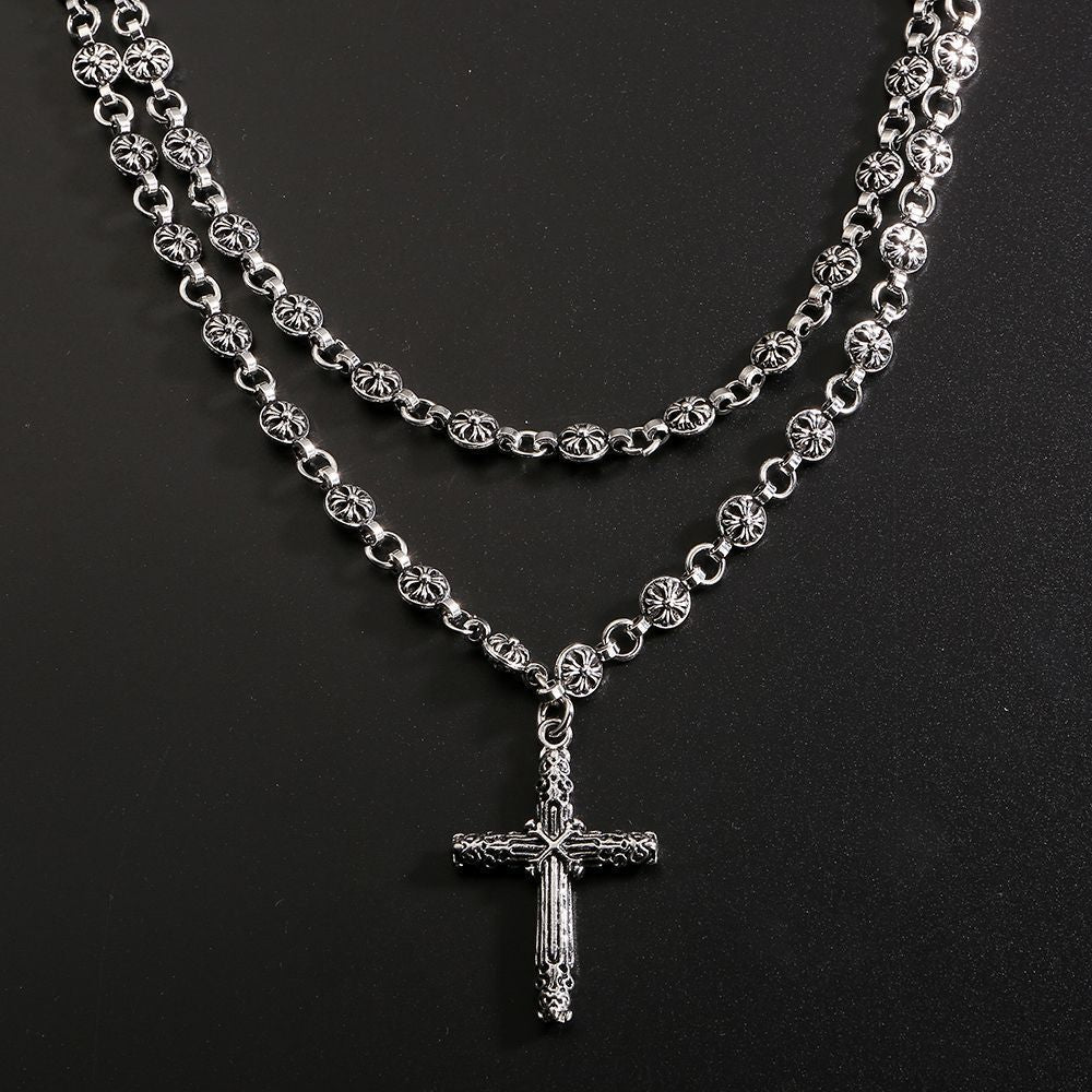 Chrome Hearts necklace Gothic dark pendant
