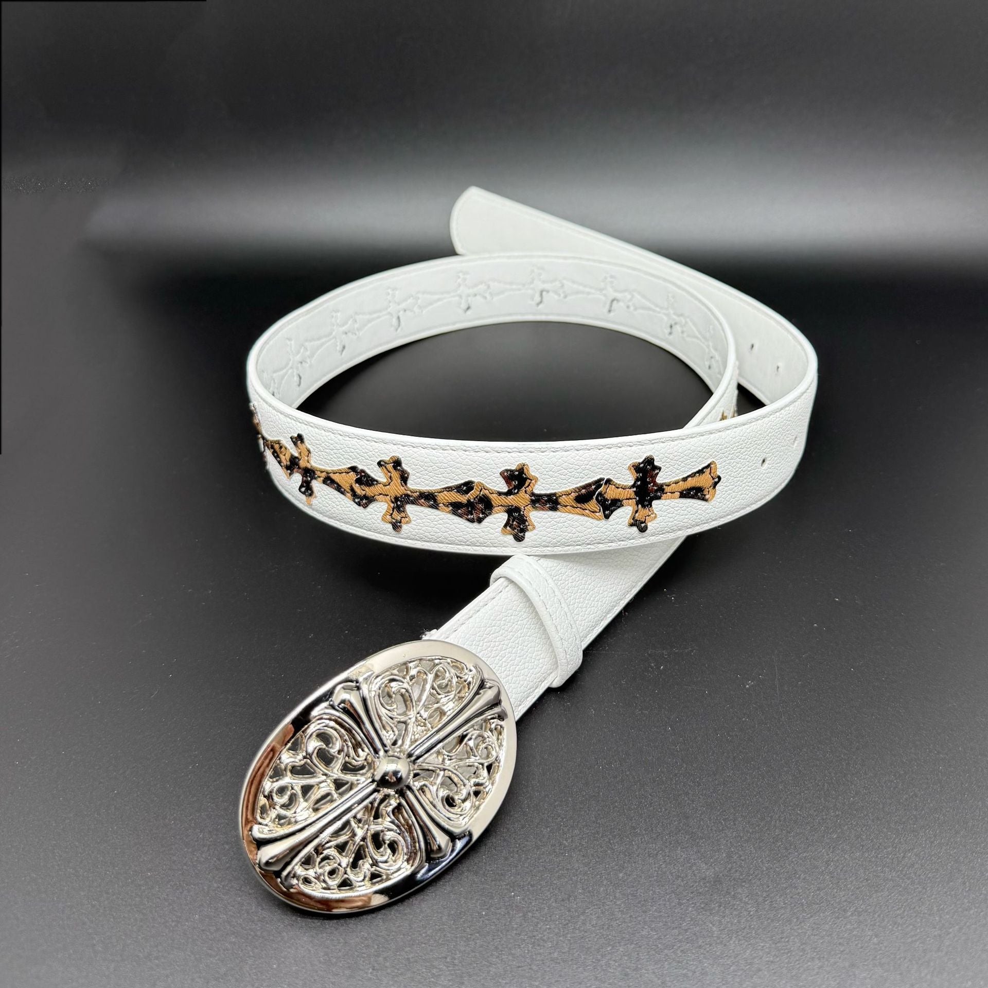 Chrome Hearts Cross Crow Classic Belt