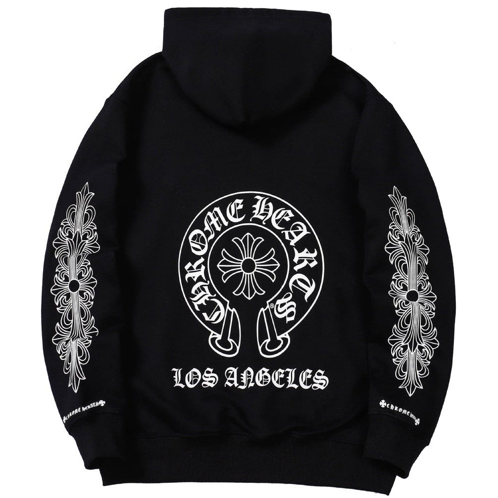 Chrome Hearts Black Cotton Hoodies