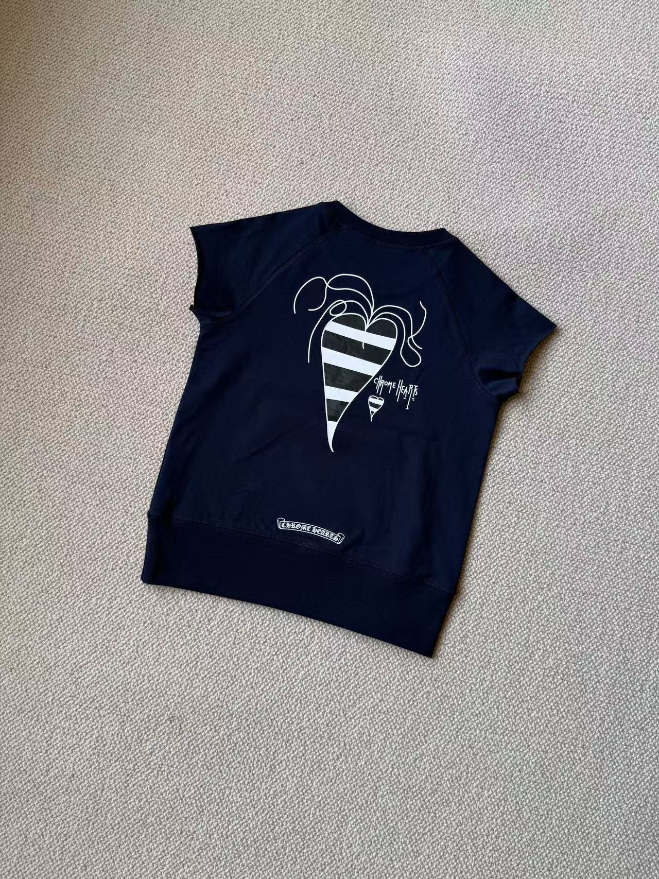 Chrome Hearts Zebra Pattern Love Set for Women