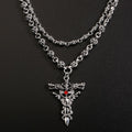 Chrome Hearts necklace Gothic dark pendant