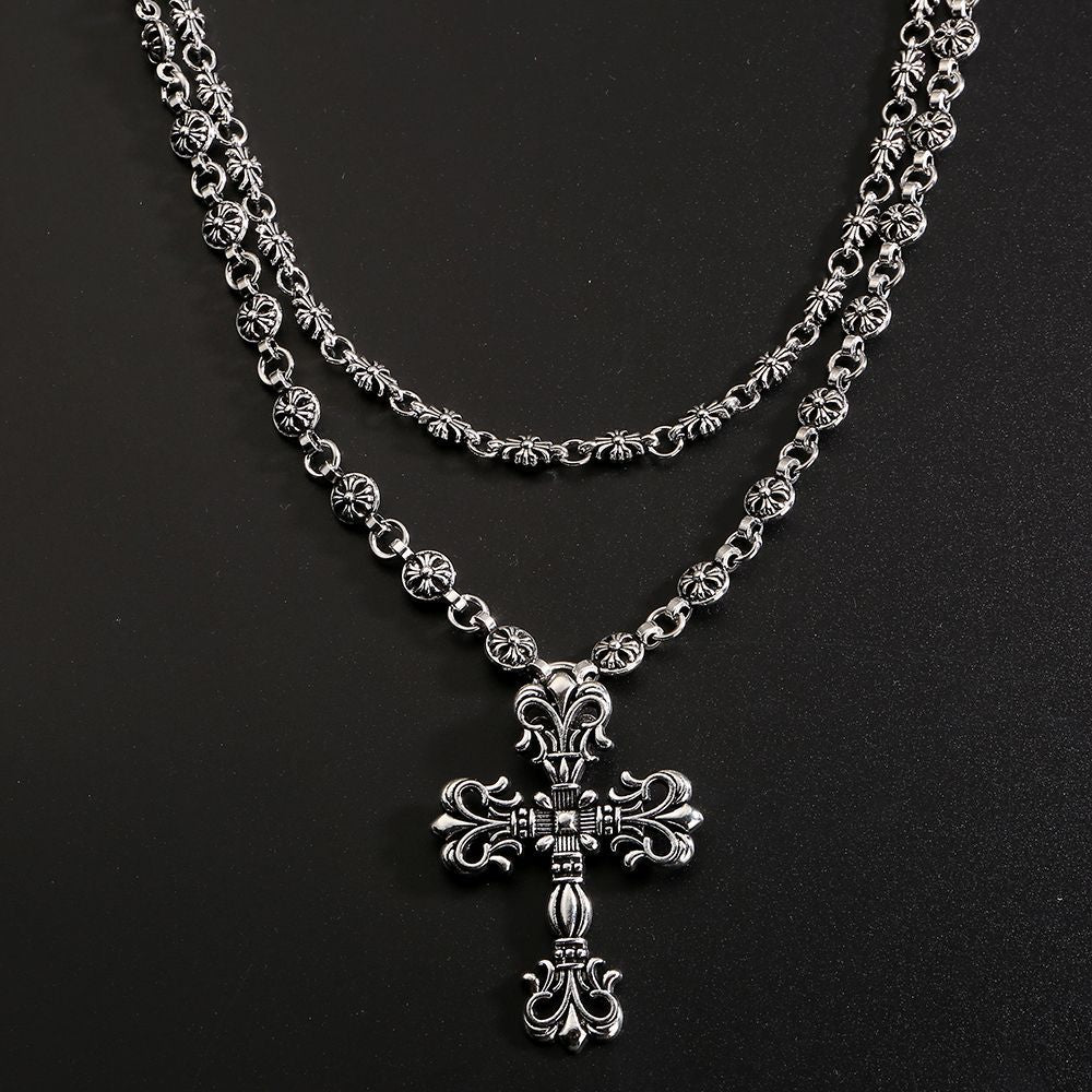 Chrome Hearts necklace Gothic dark pendant