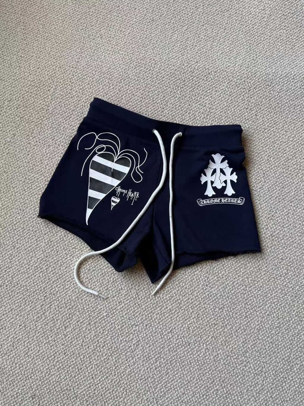 Chrome Hearts Zebra Pattern Love Set for Women