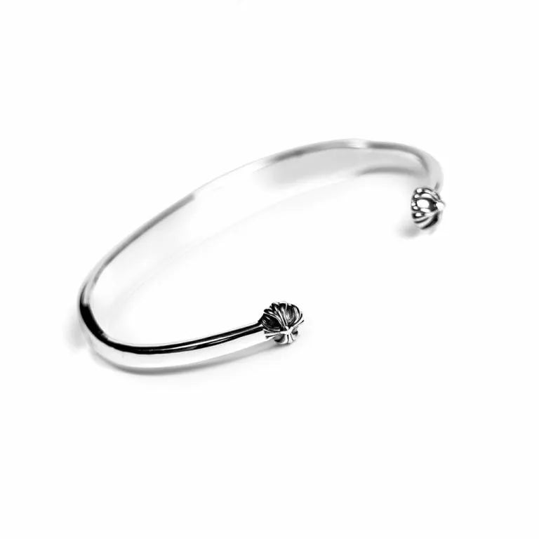 Chrome Hearts Plus Logo Flat Cuff bracelet
