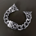Chrome Hearts cross flower watch strap