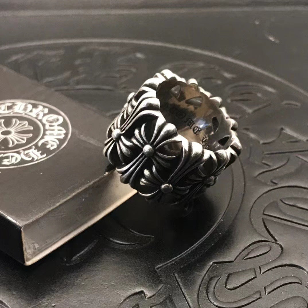 Chrome Heart Ring Vintage Punk – CH-Jewelry