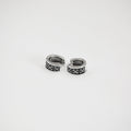 Chrome Hearts retro cross flower high-end earrings
