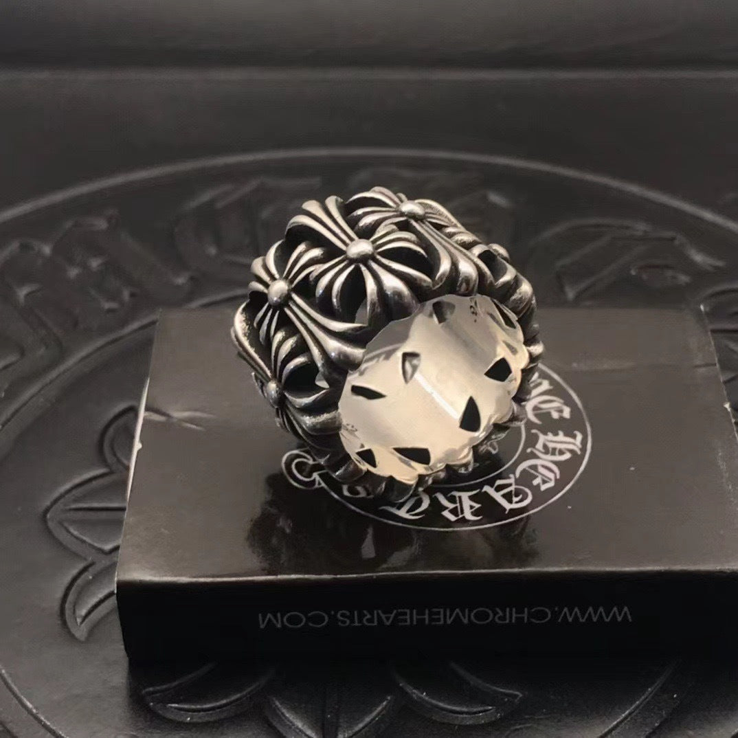 Chrome Heart Ring Vintage Punk – CH-Jewelry