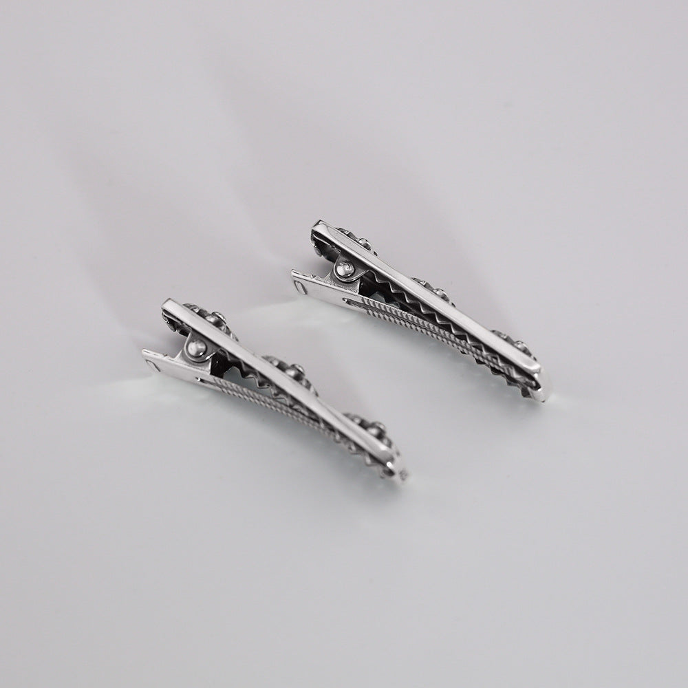 Chrome Hearts retro cross flower hairpin