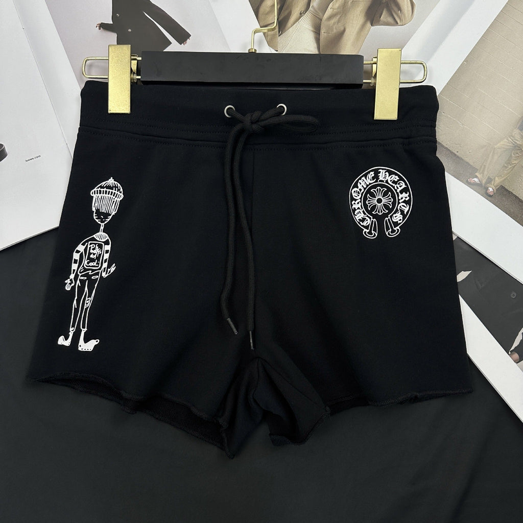 Chrome Hearts hot girl three-point sports shorts