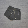 chrome hearts American gray shorts casual hot shorts for women