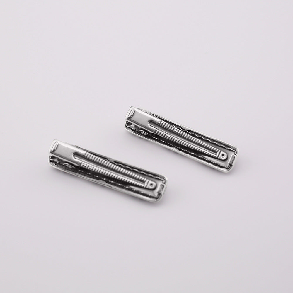 Chrome Hearts retro cross flower hairpin