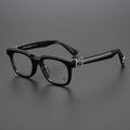 Chrome Hearts finely carved temples, large frame glasses