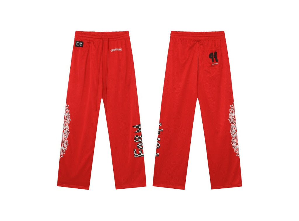 Chrome Hearts flower arm ice hockey suit casual T-shirt suit