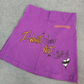 Chrome Hearts Matty boy graffiti print purple skirt