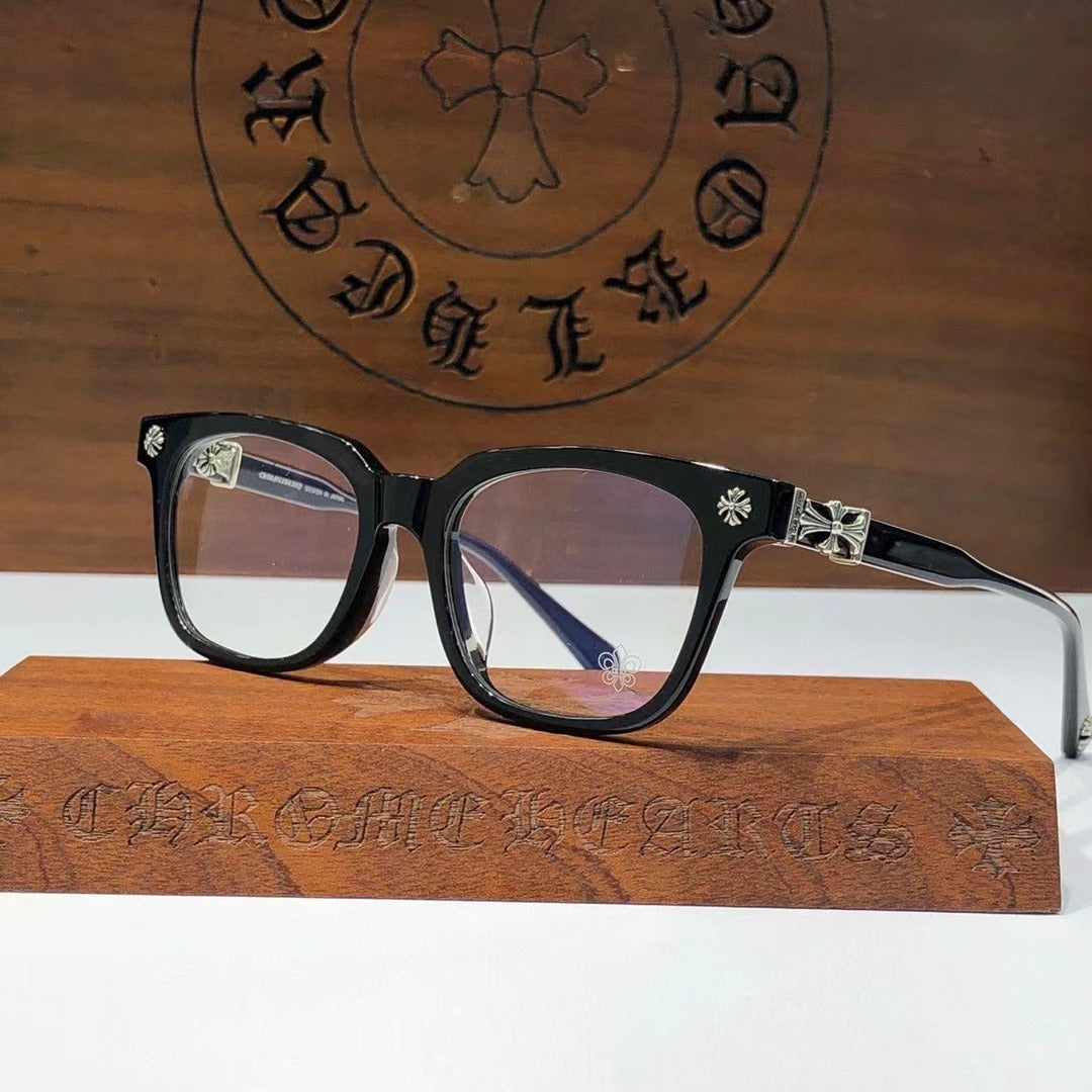 Chrome Hearts classic large frame simple glasses frame