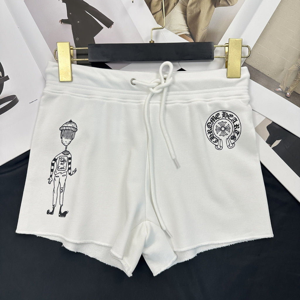 Chrome Hearts hot girl three-point sports shorts
