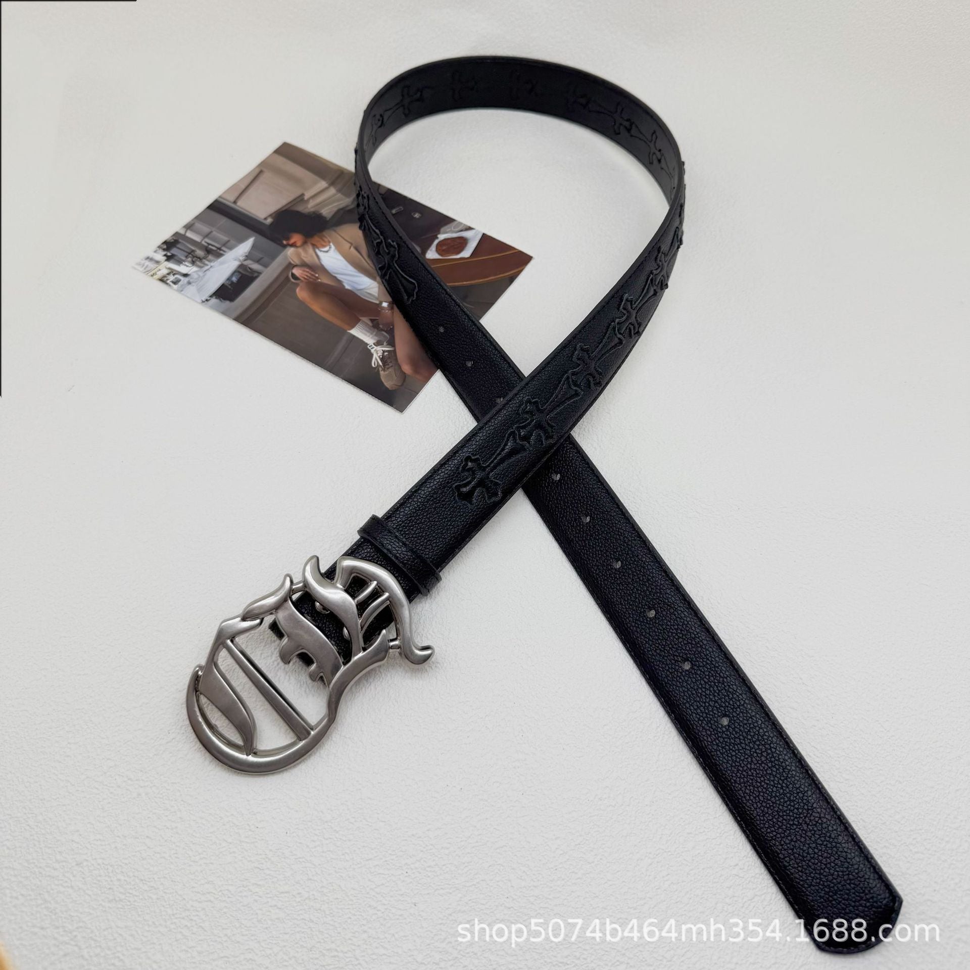 Chrome Hearts Cross Jeans Belt