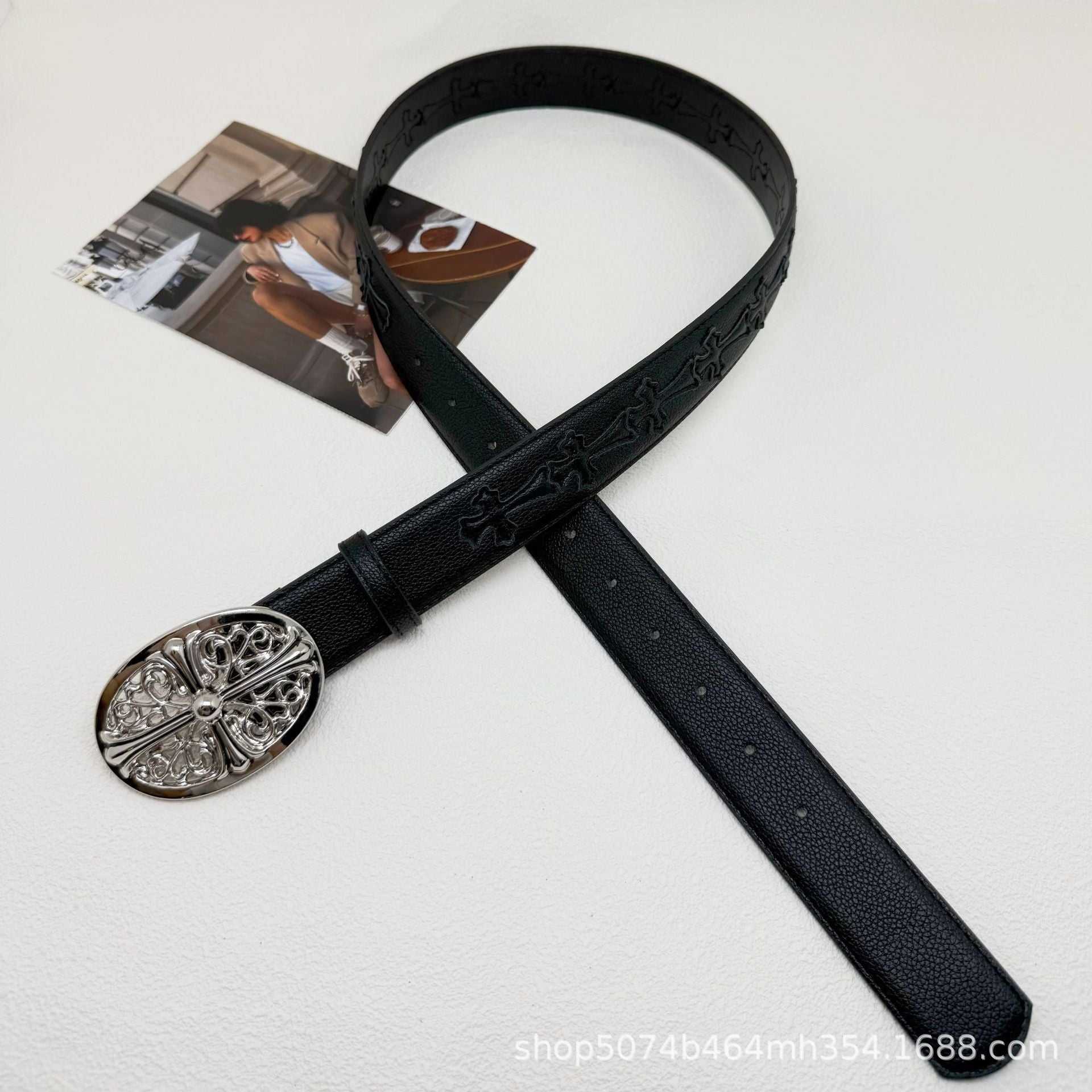 Chrome Hearts Cross Jeans Belt