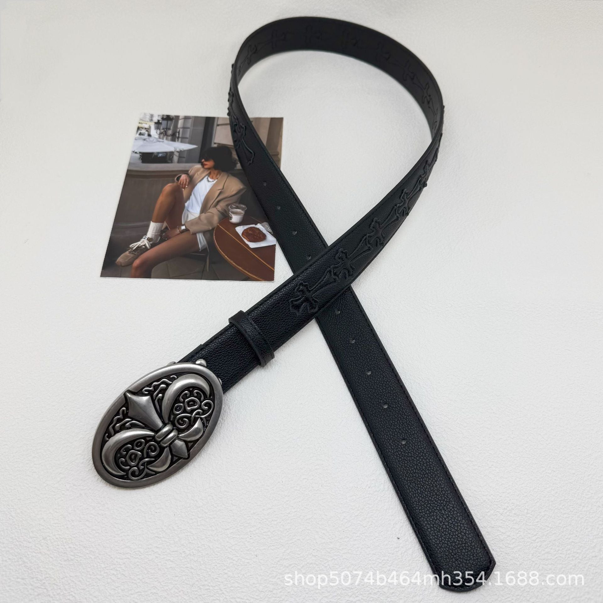 Chrome Hearts Cross Jeans Belt