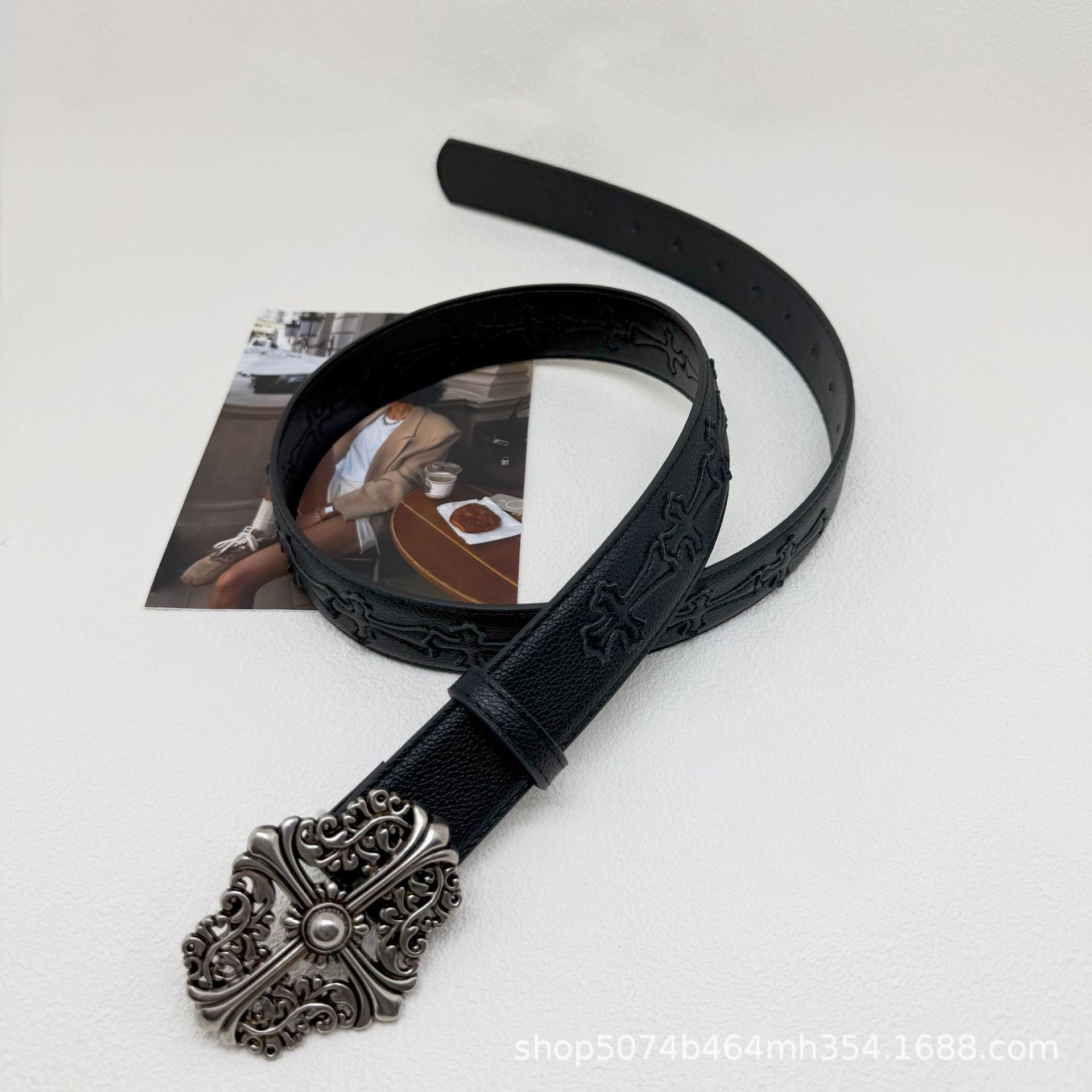 Chrome Hearts Cross Jeans Belt