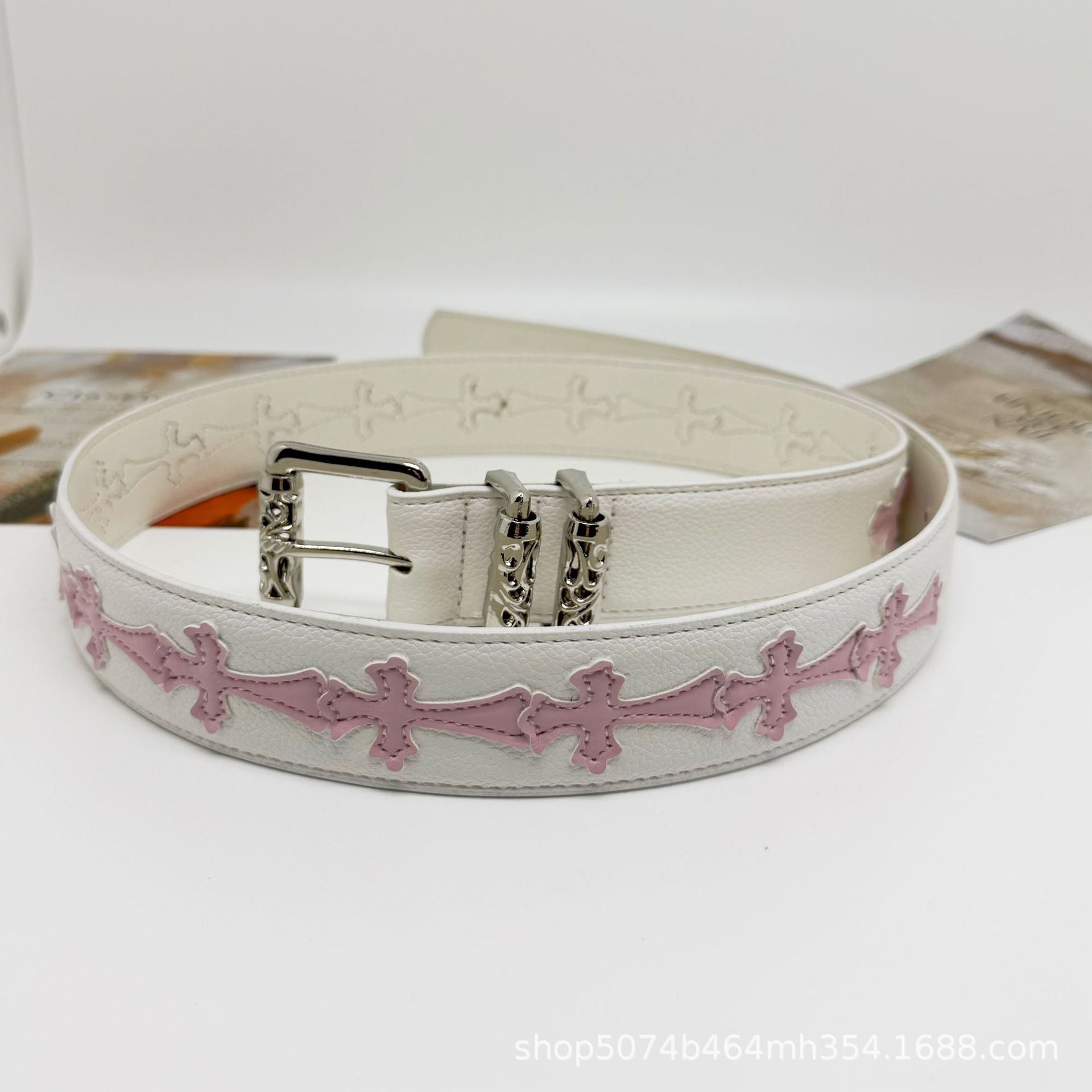 Chrome Hearts Cross Color Retro Belt
