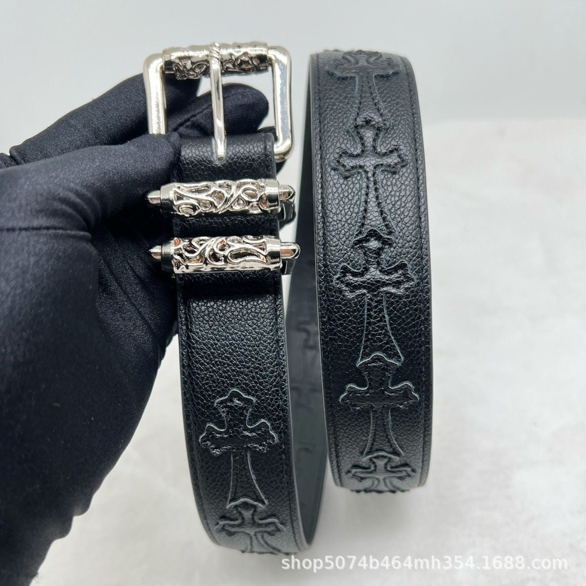 Chrome Hearts Cross Color Retro Belt