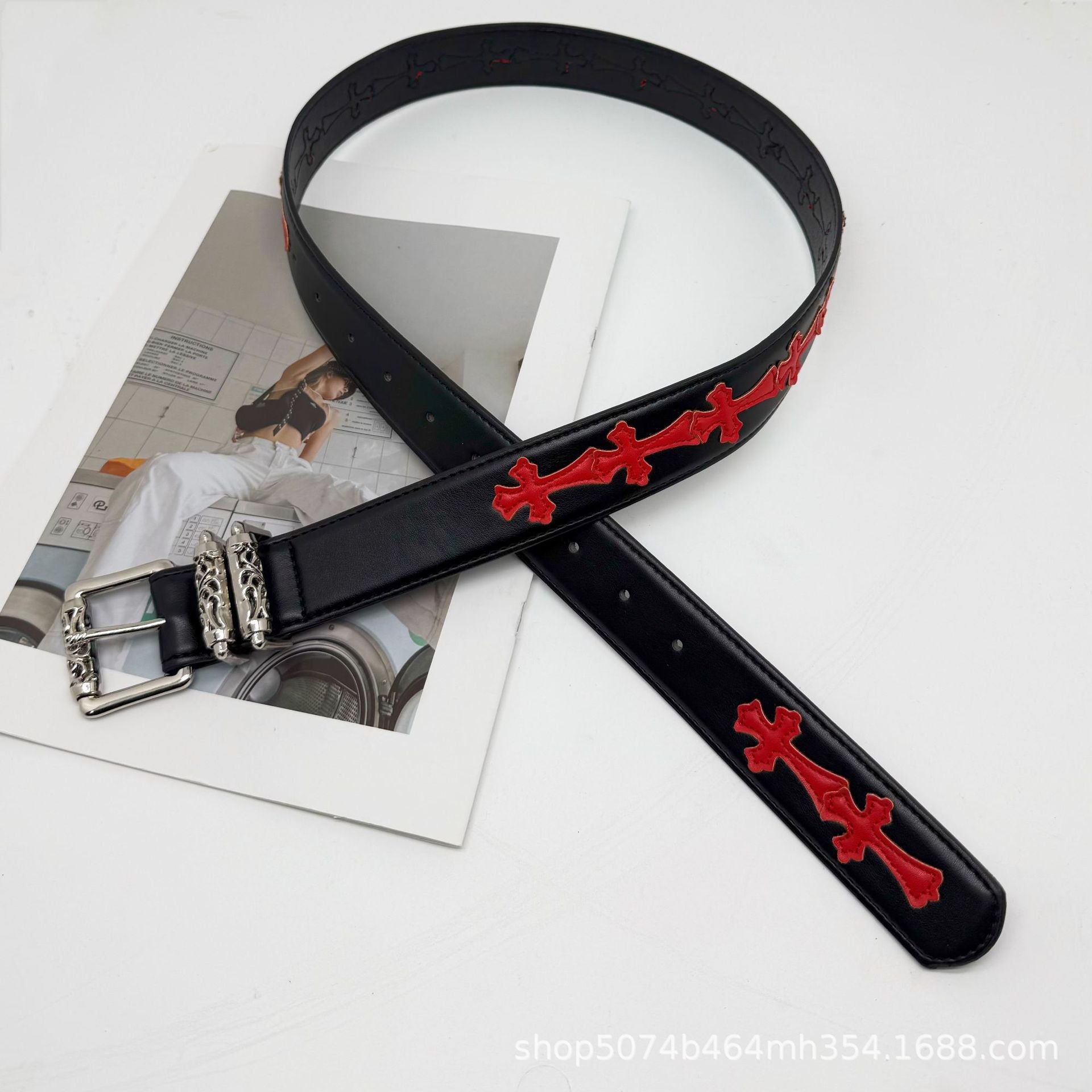 Chrome Hearts Cross Color Retro Belt