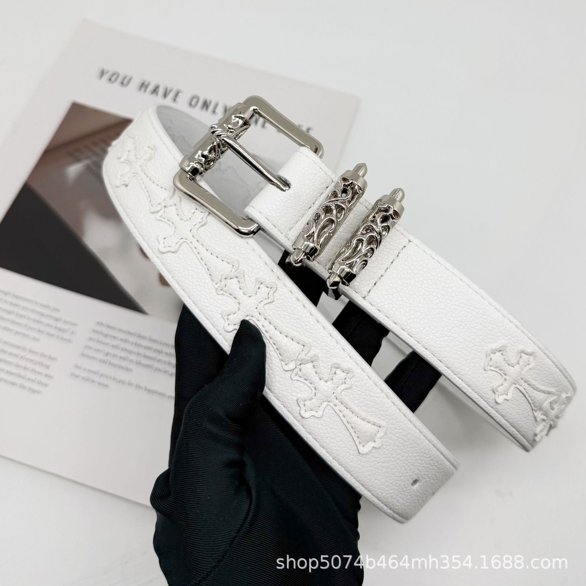 Chrome Hearts Cross Color Retro Belt