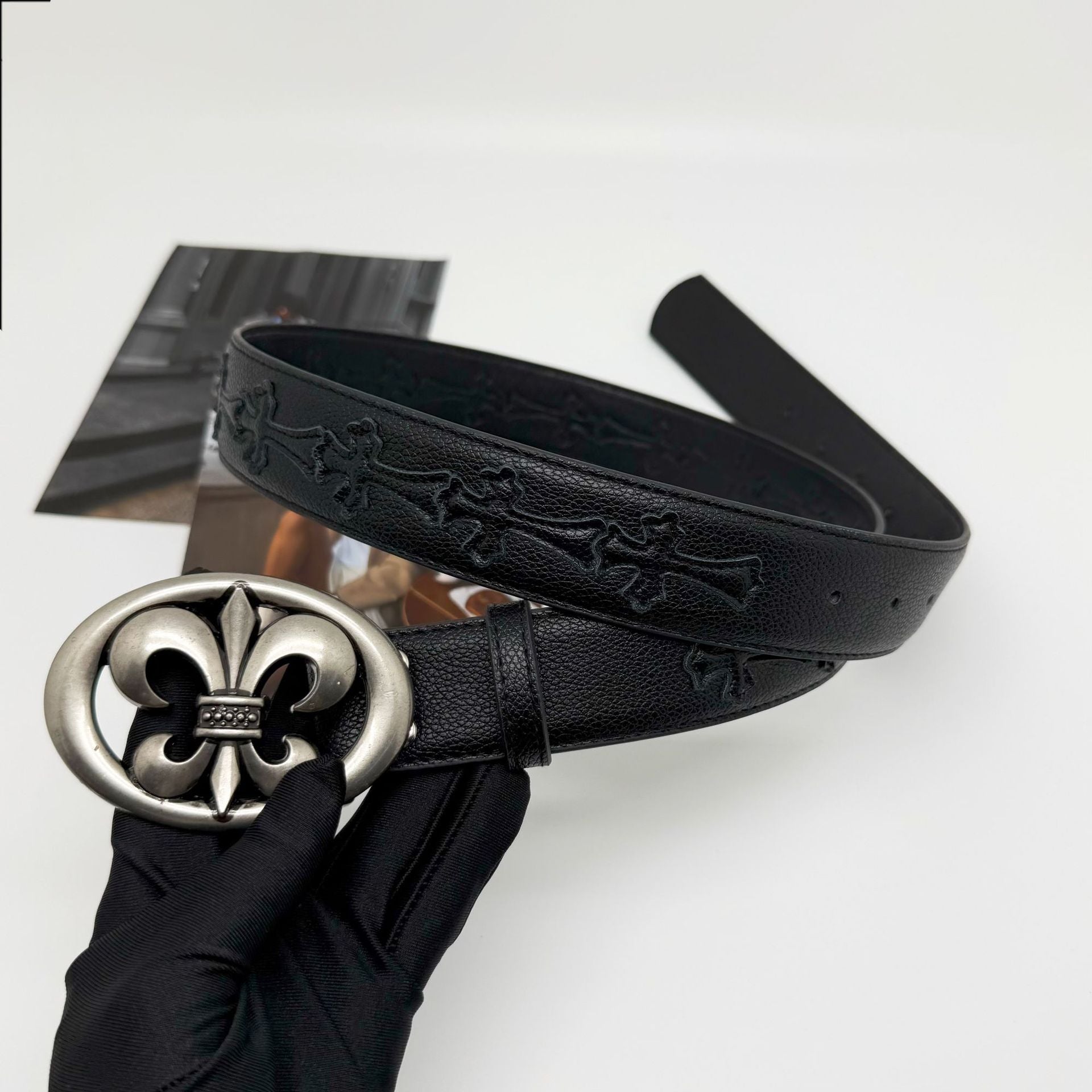 Chrome Hearts Cross Color Retro Vintage Belt