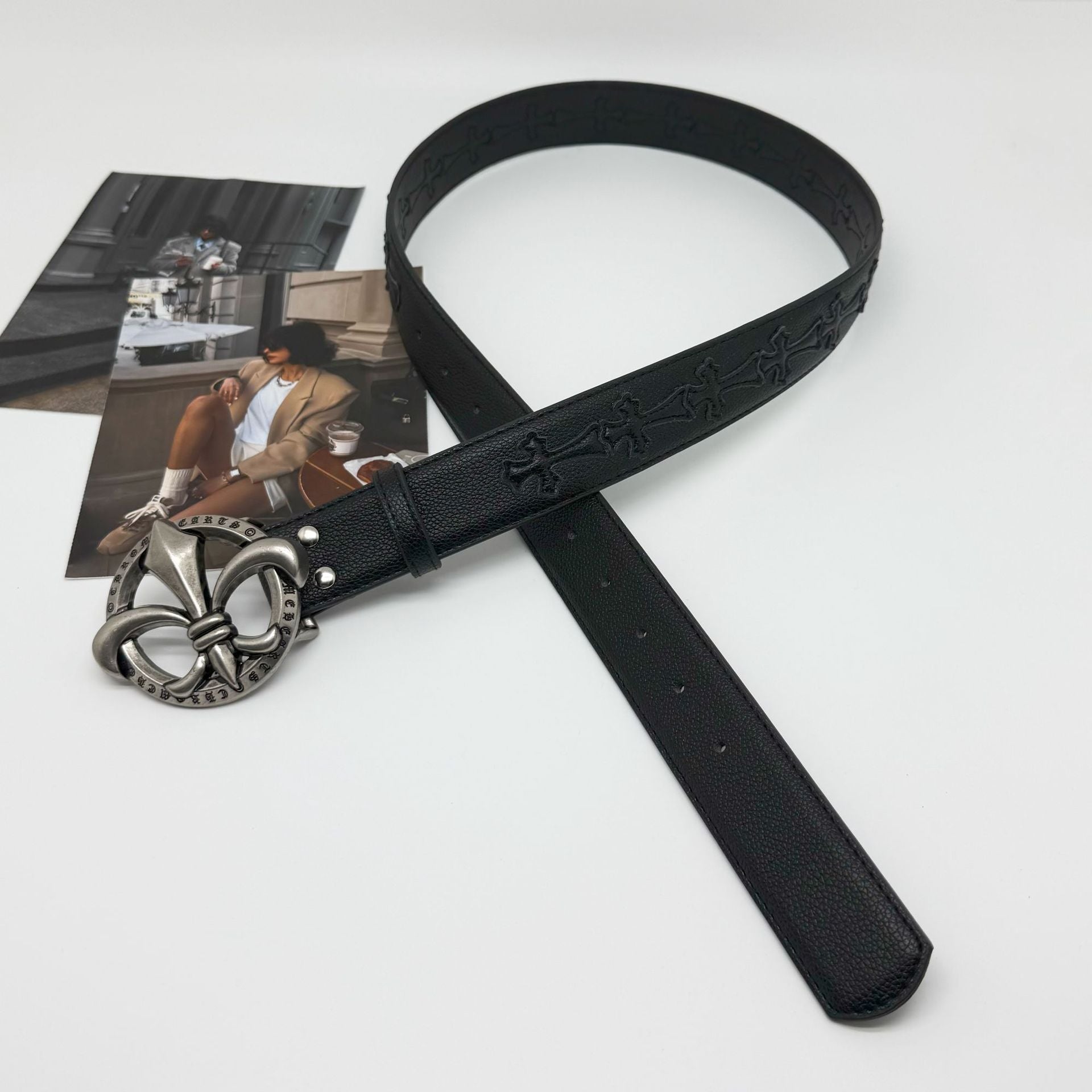 Chrome Hearts Cross Color Retro Vintage Belt