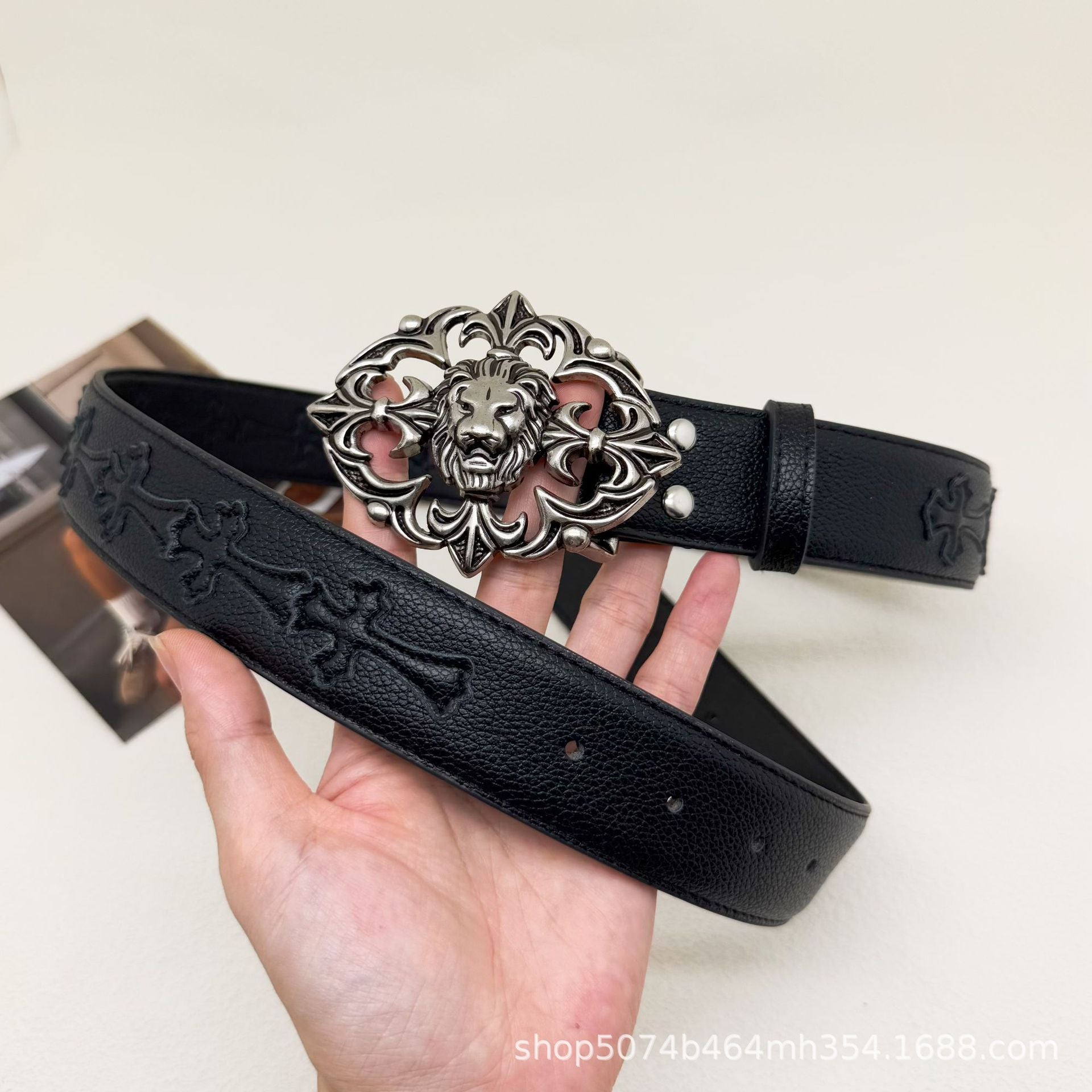Chrome Hearts Color Crow Belt Classic Belt