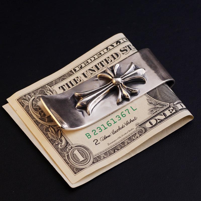 Chrome Hearts cross money clip