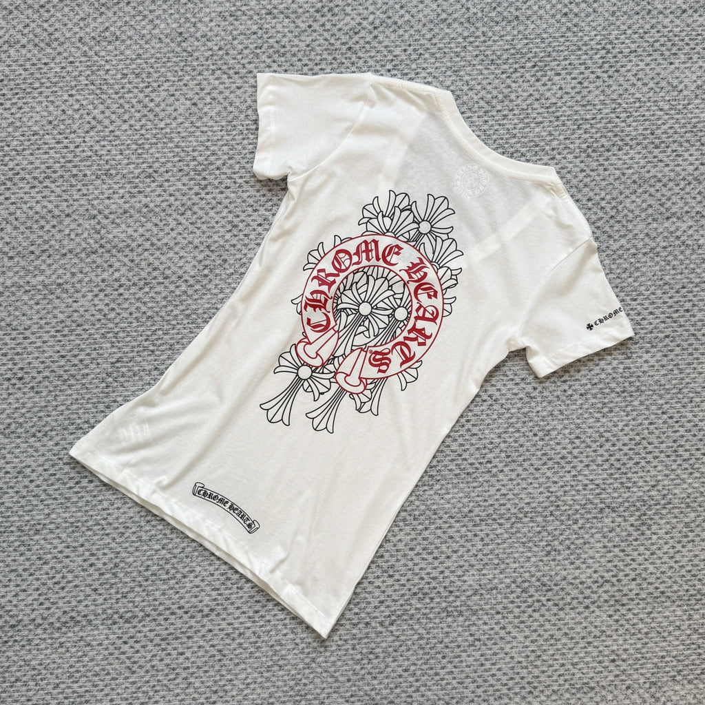 Chrome Hearts New V Nceck Women T-shirts
