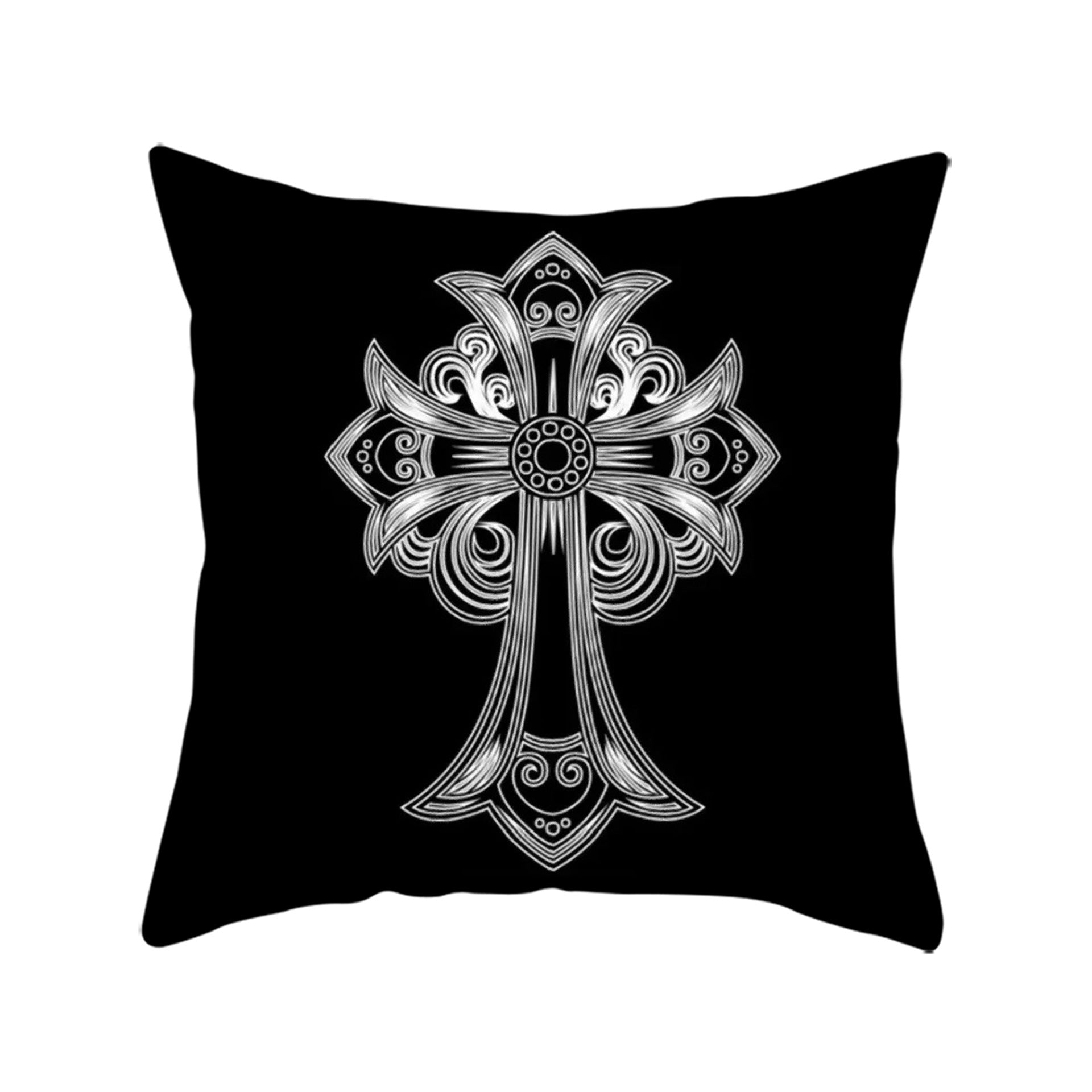 Chrome Hearts Throw Pillow