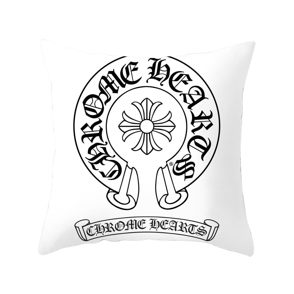 Chrome Hearts Throw Pillow