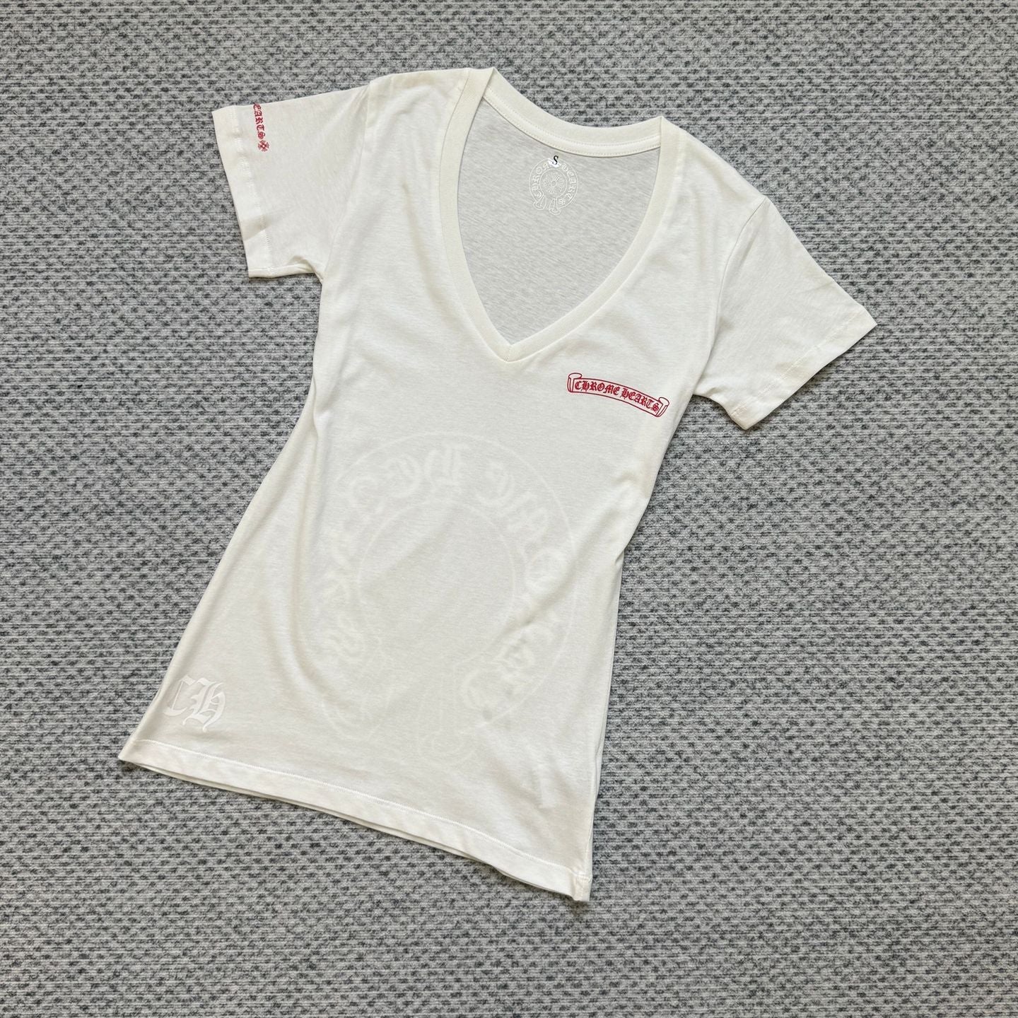 Chrome Hearts New V Nceck Women T-shirts