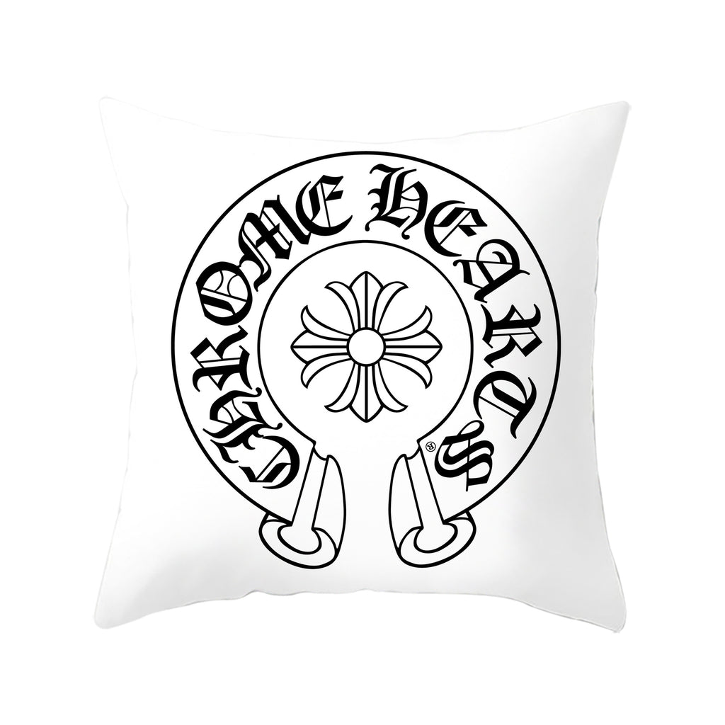 Chrome Hearts Throw Pillow