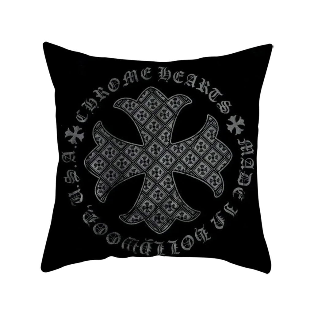Chrome Hearts Throw Pillow