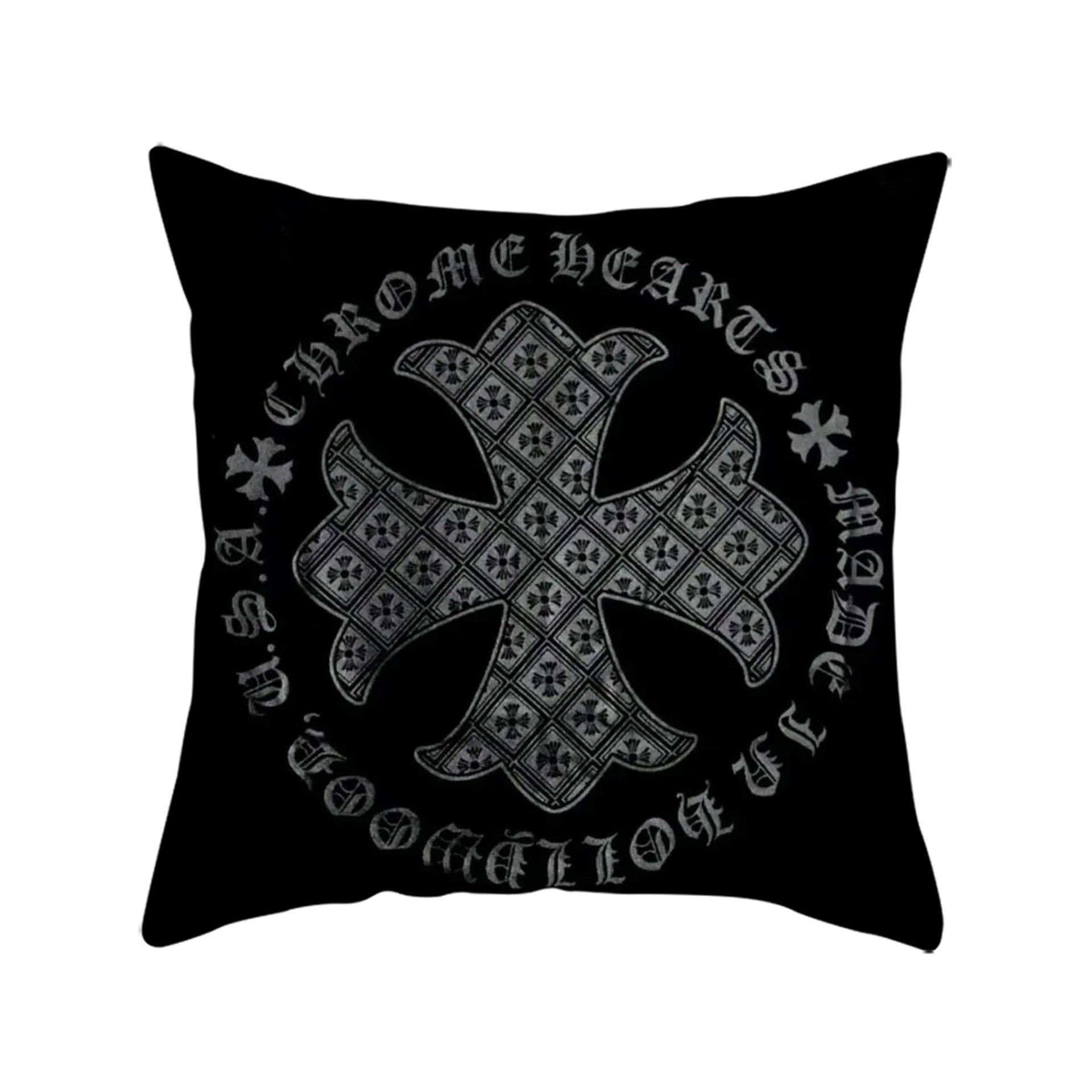 Chrome Hearts Throw Pillow
