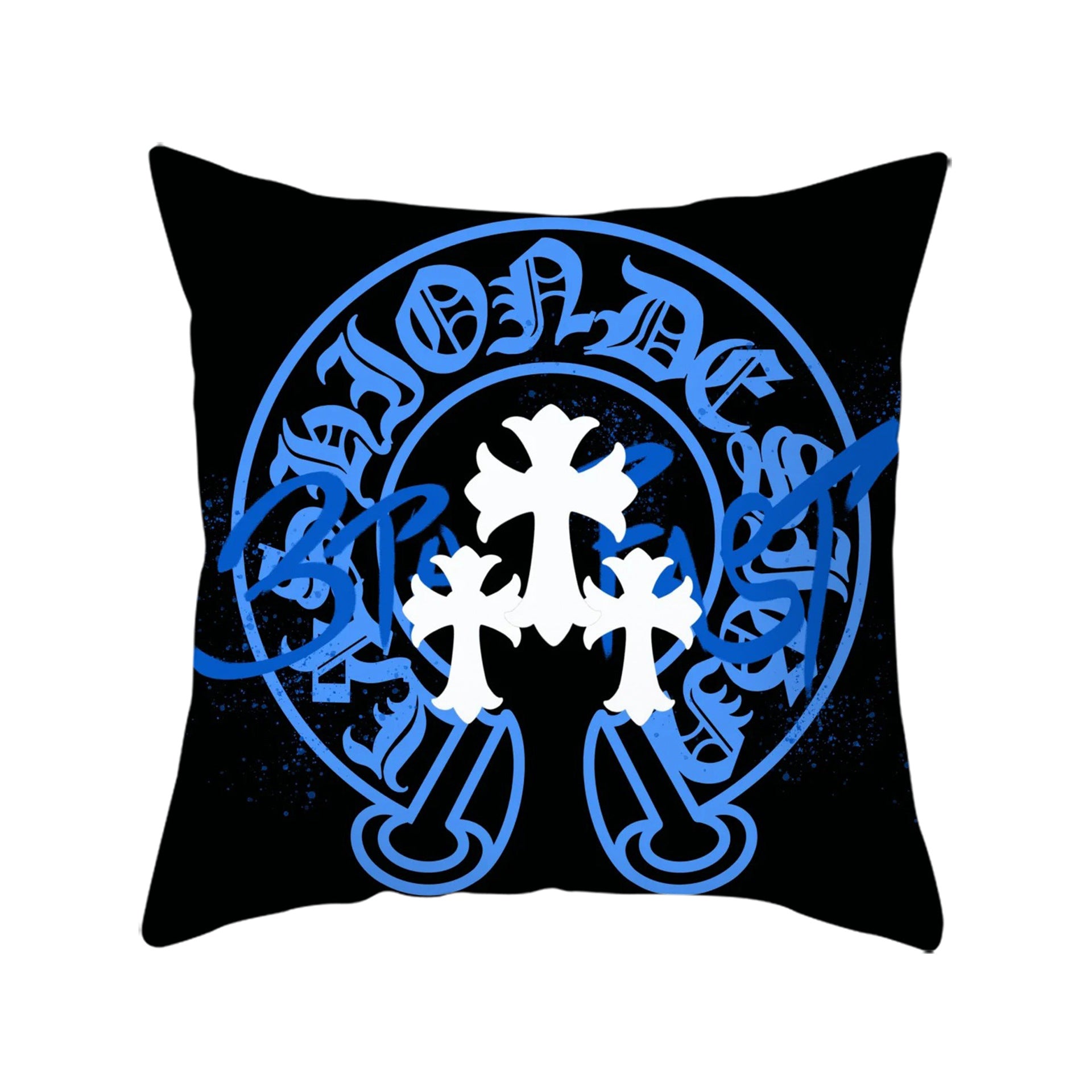 Chrome Hearts Throw Pillow