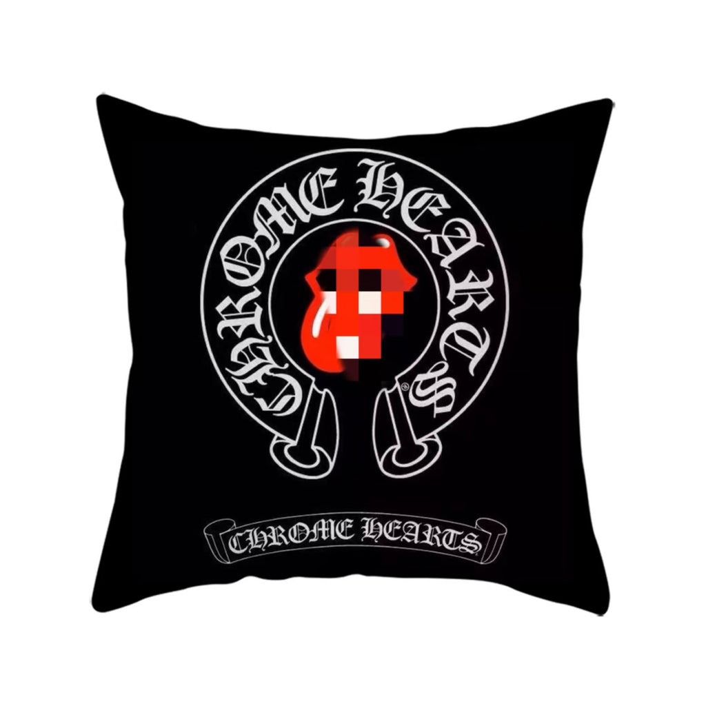Chrome Hearts Throw Pillow